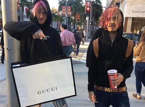 gucci everything lil pump|lil peep Gucci gang.